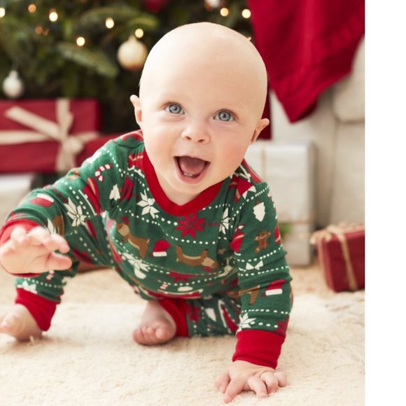 Baby Carter's CHRISTMAS Blanket Sleeper 1 pc Pajamas Size 12 months NWT Fleece - Picture 2 of 5